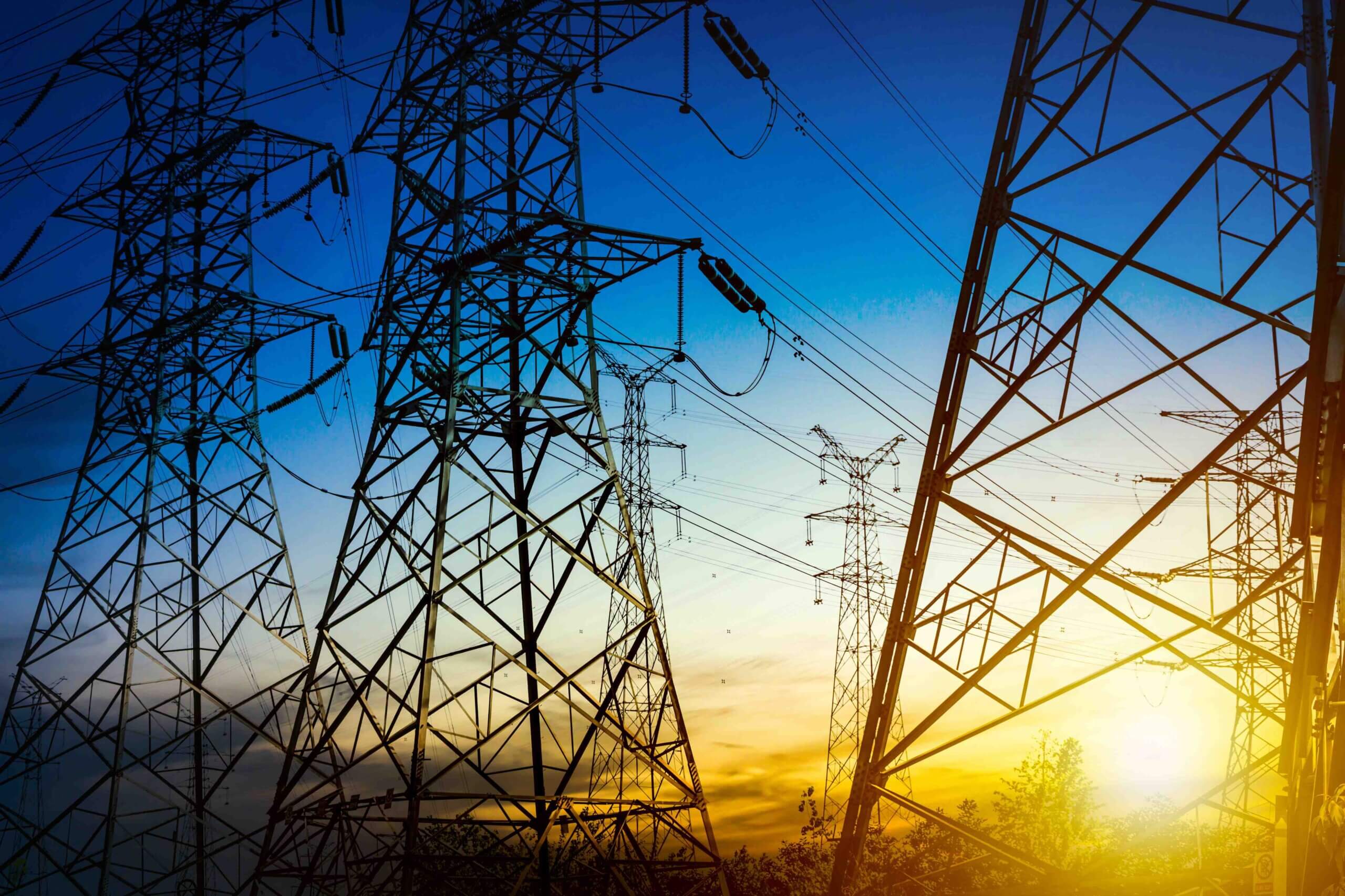 Torres de energia elétrica